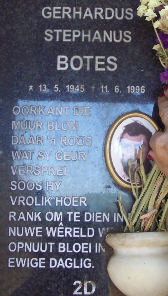 BOTES Gerhardus Stephanus 1945-1996