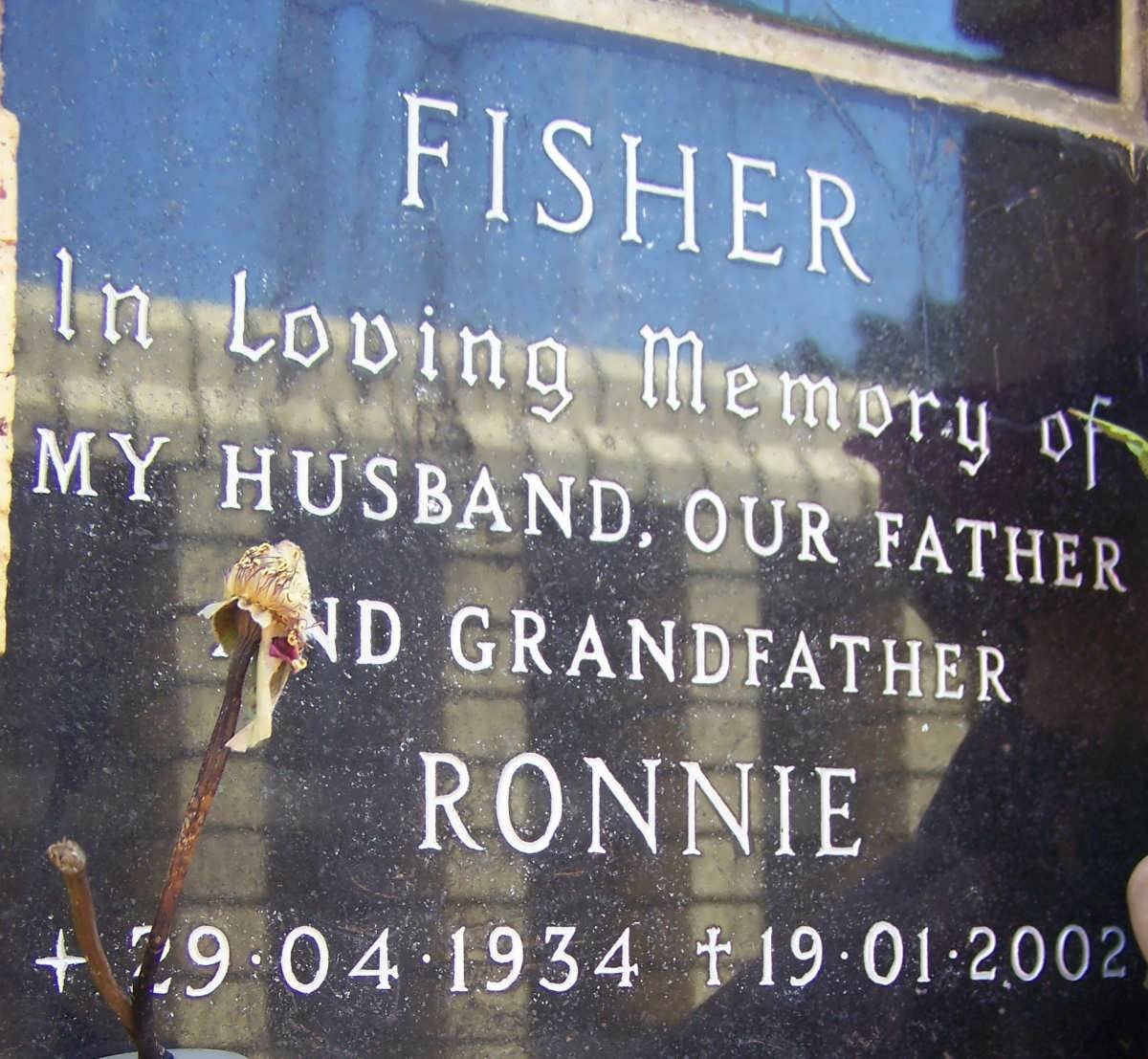 FISHER Ronnie 1934-2002