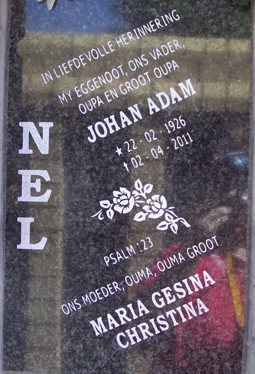 NEL Johan Adam 1926-2011