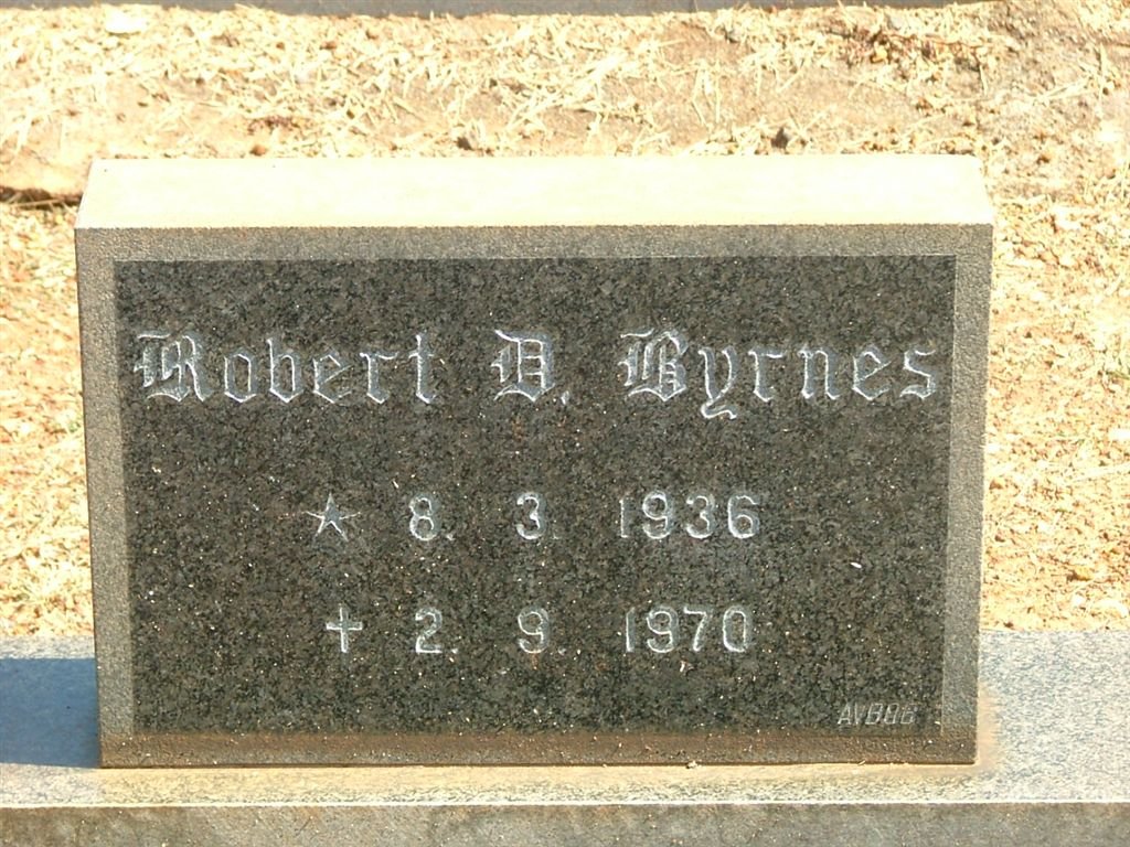 BYRNES Robert D. 1936-1970