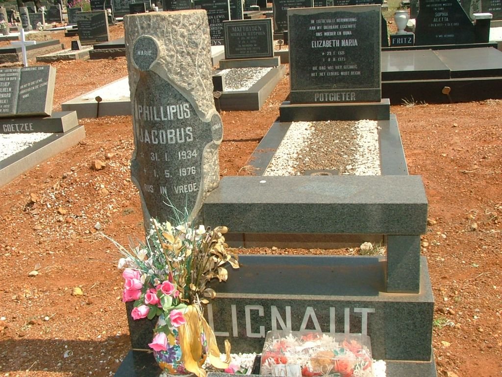 BLIGNAUT Phillipus Jacobus 1934-1976