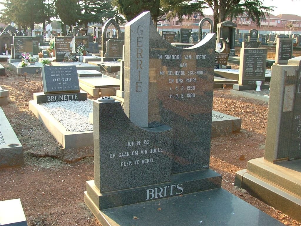 BRITS Gerrie 1950-1988