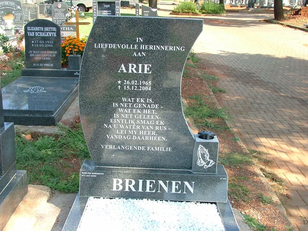 BRIENEN Arie 1965-2004