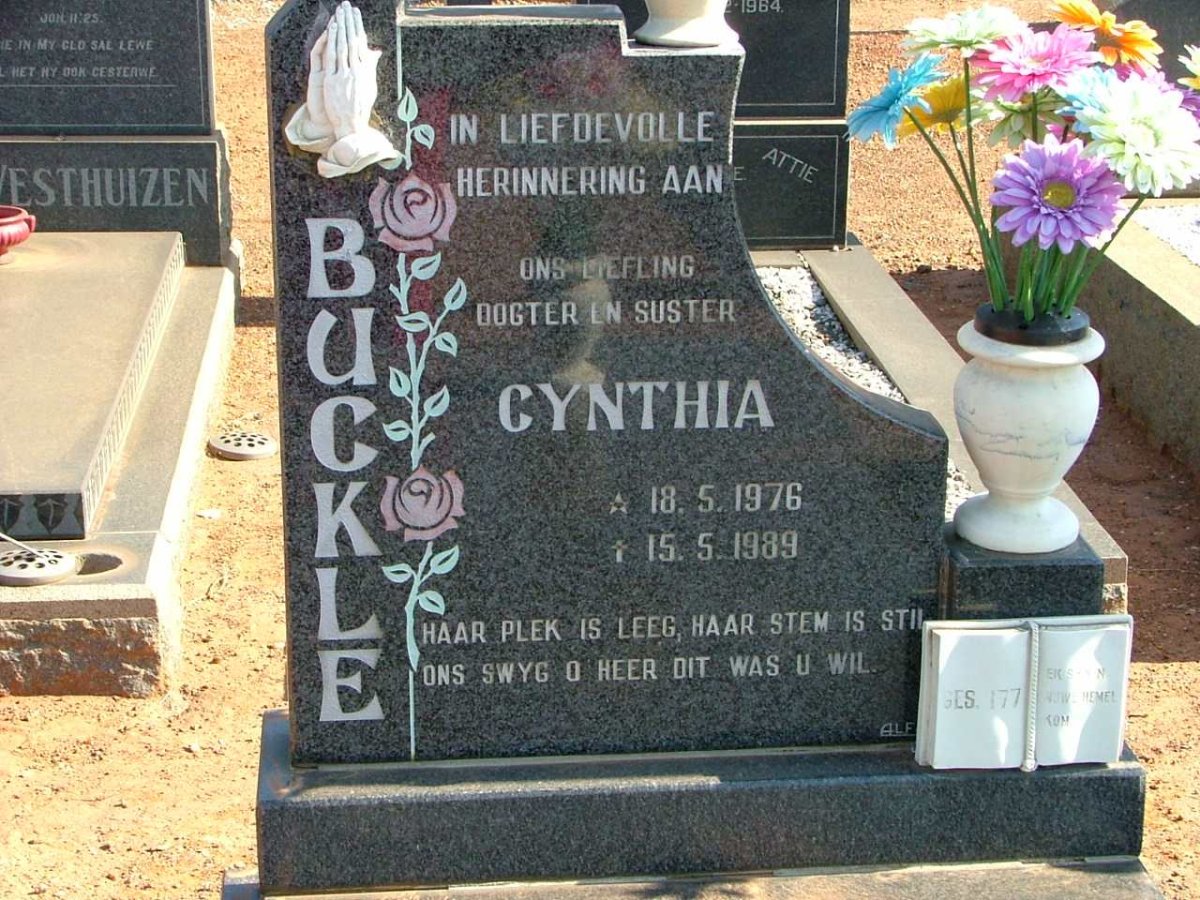BUCKLE Cynthia 1976-1989