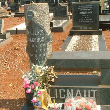 BLIGNAUT Phillipus Jacobus 1934-1976