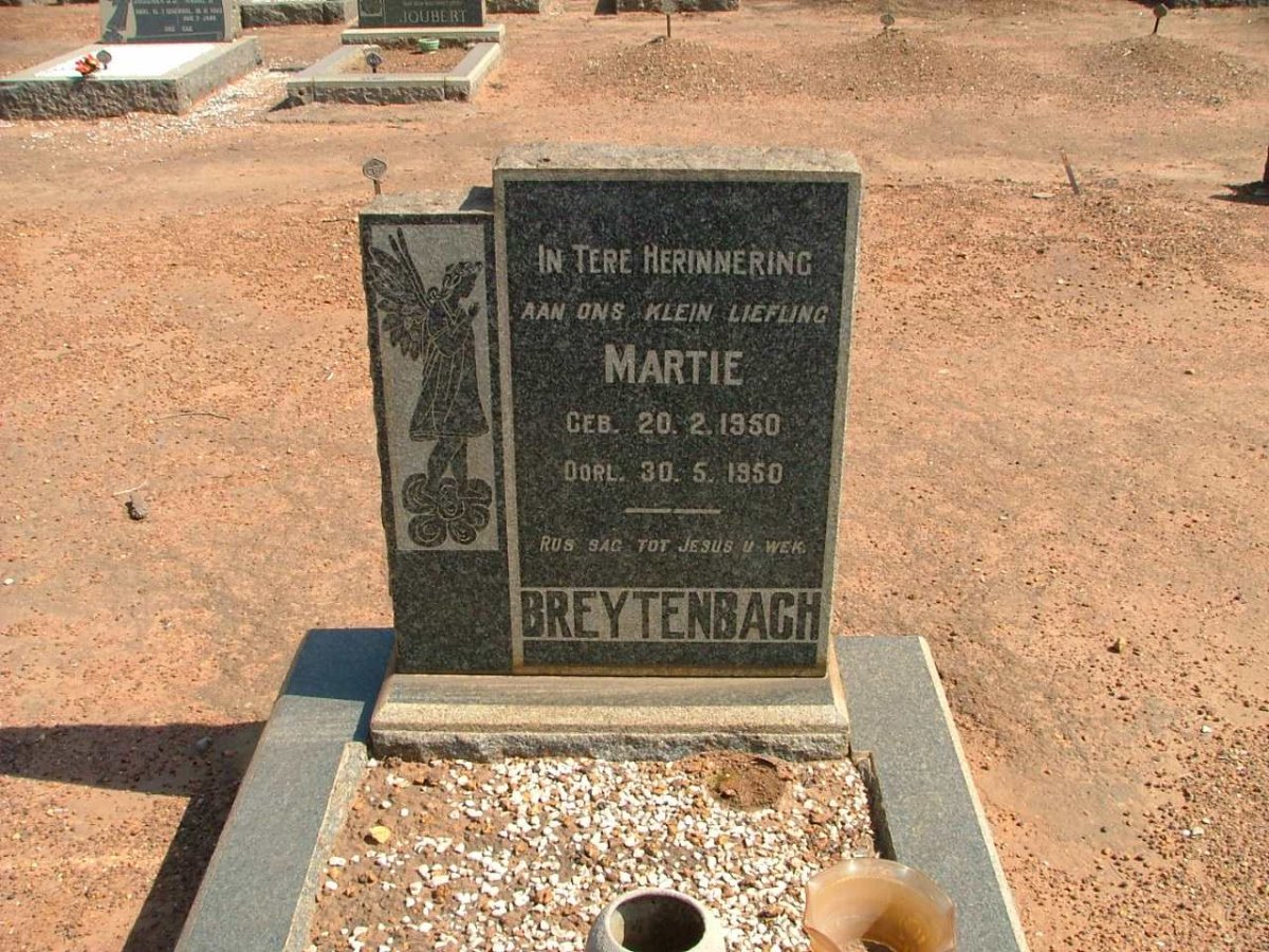 BREYTENBACH Martie 1950-1950