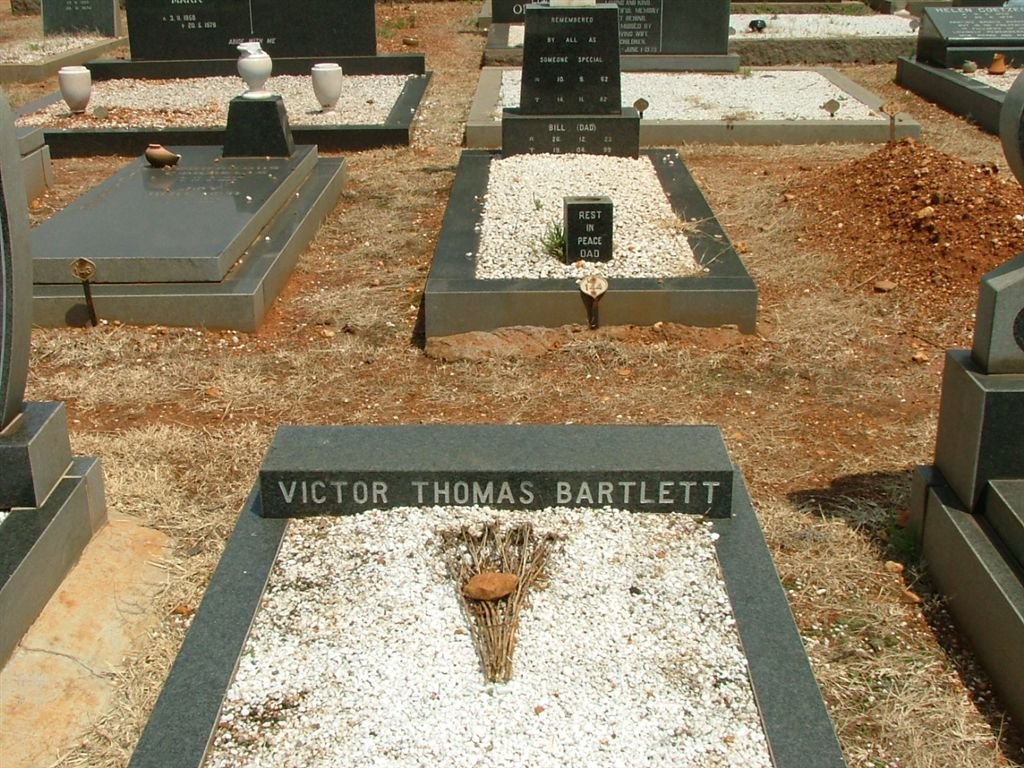 BARTLETT Victor Thomas 1968-1985
