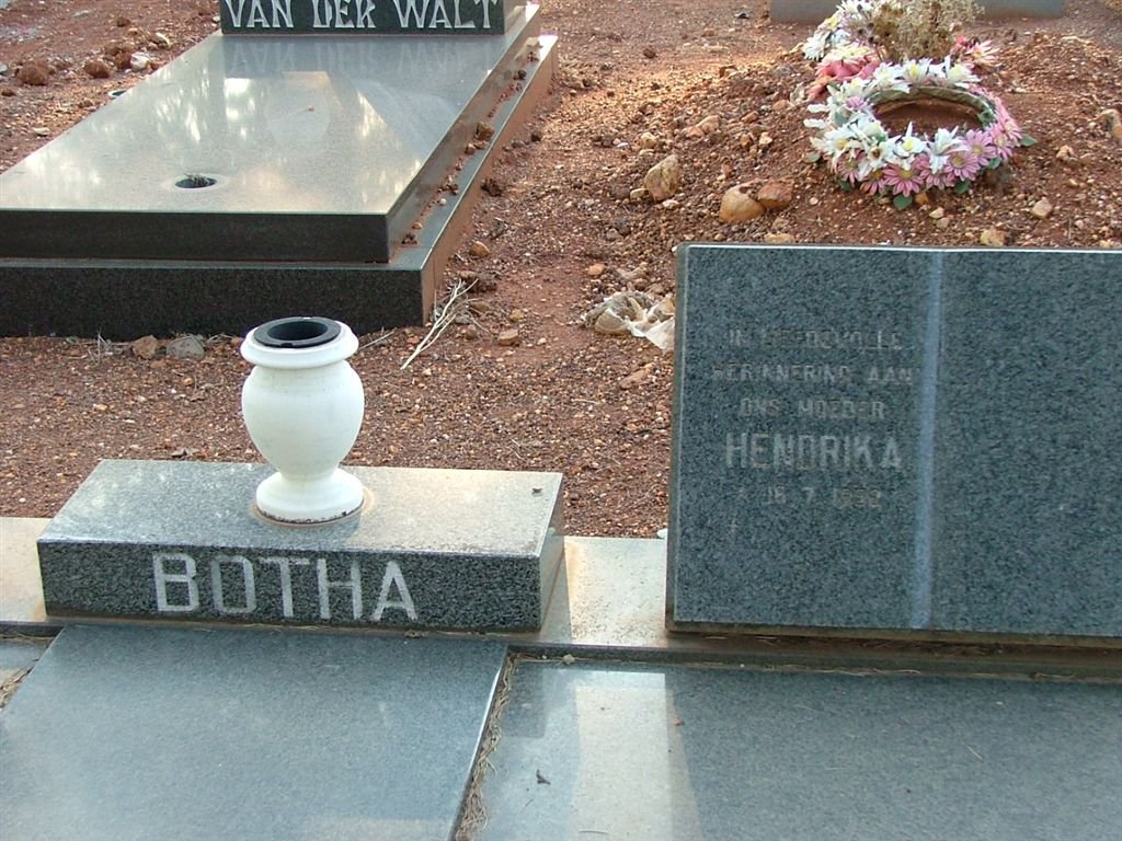 BOTHA Hendrika 1952-