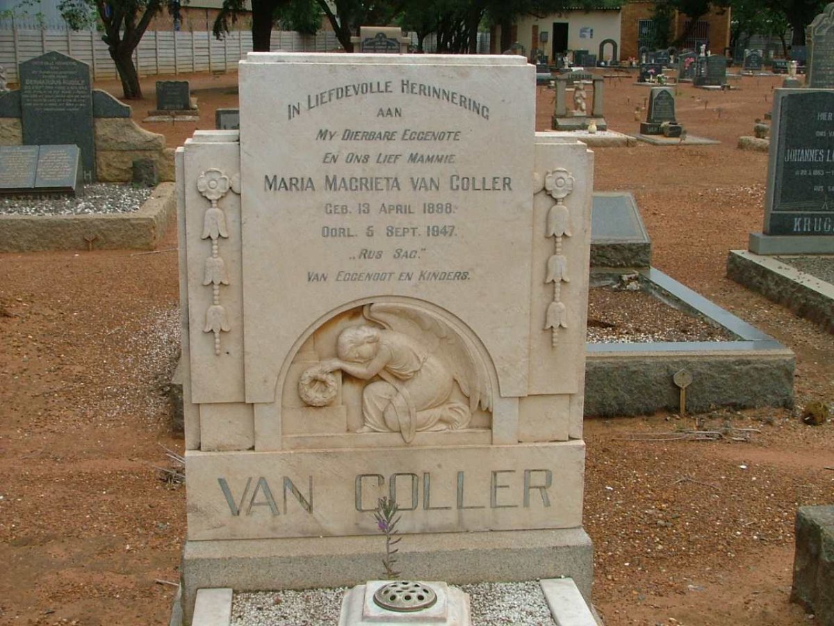 COLLER Maria Magrieta, van 1898-1947