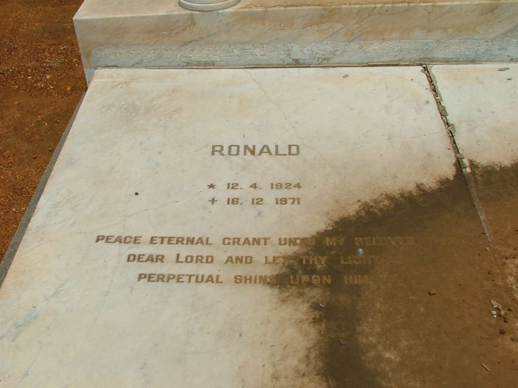 CHURCH Ronald 1924-1971