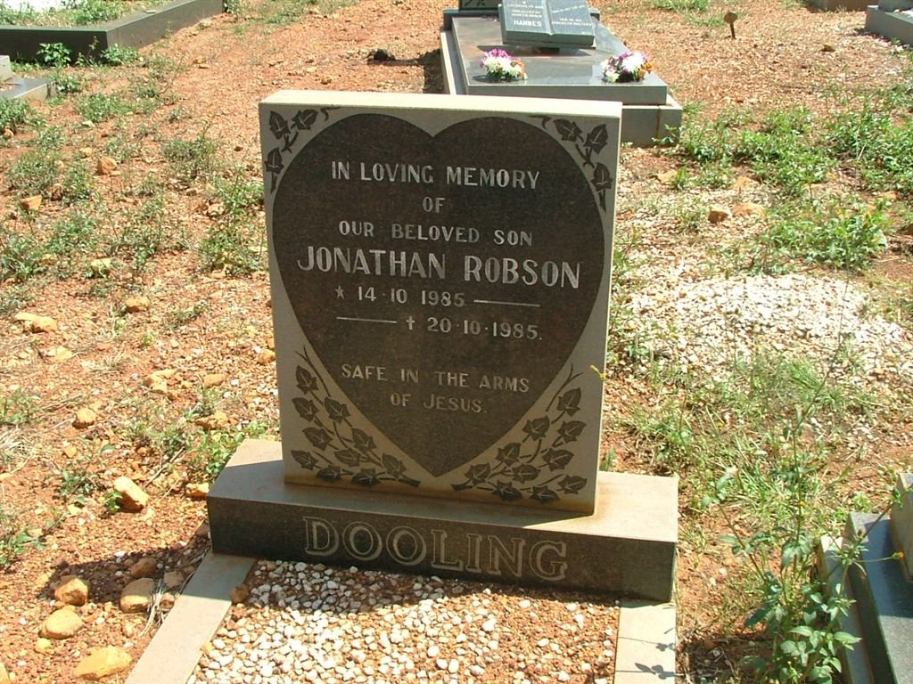 DOOLING Jonathan Robson 1985-1985
