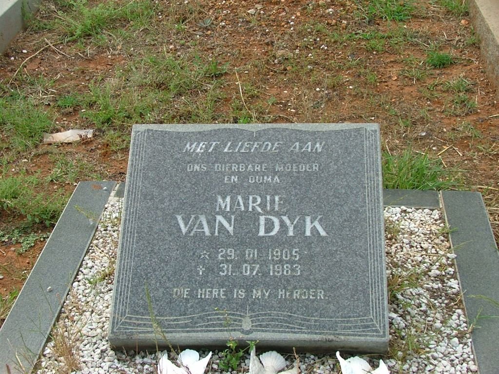 DYK Marie, van 1905-1983