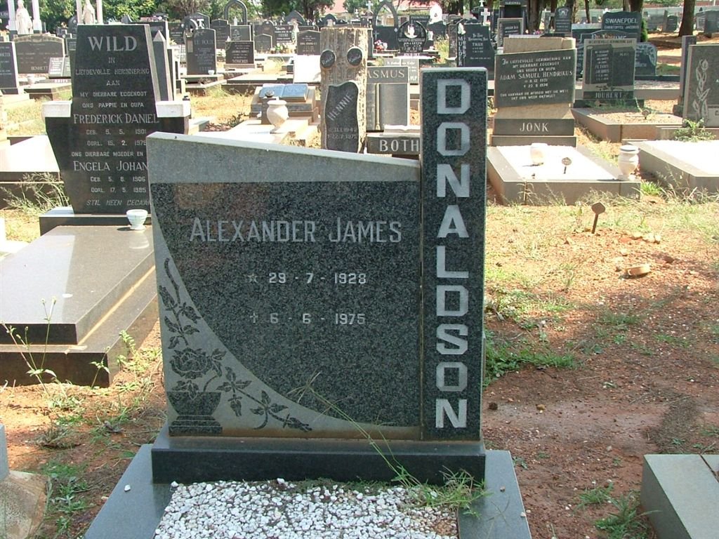 DONALDSON Alexander JAmes 1928-1975