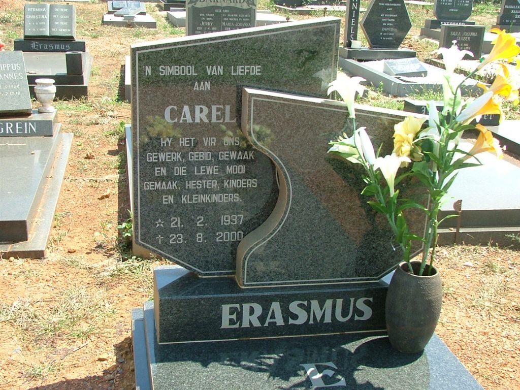 ERASMUS Carel 1937-2000