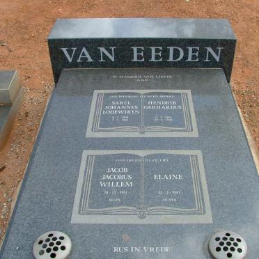 EEDEN, van
