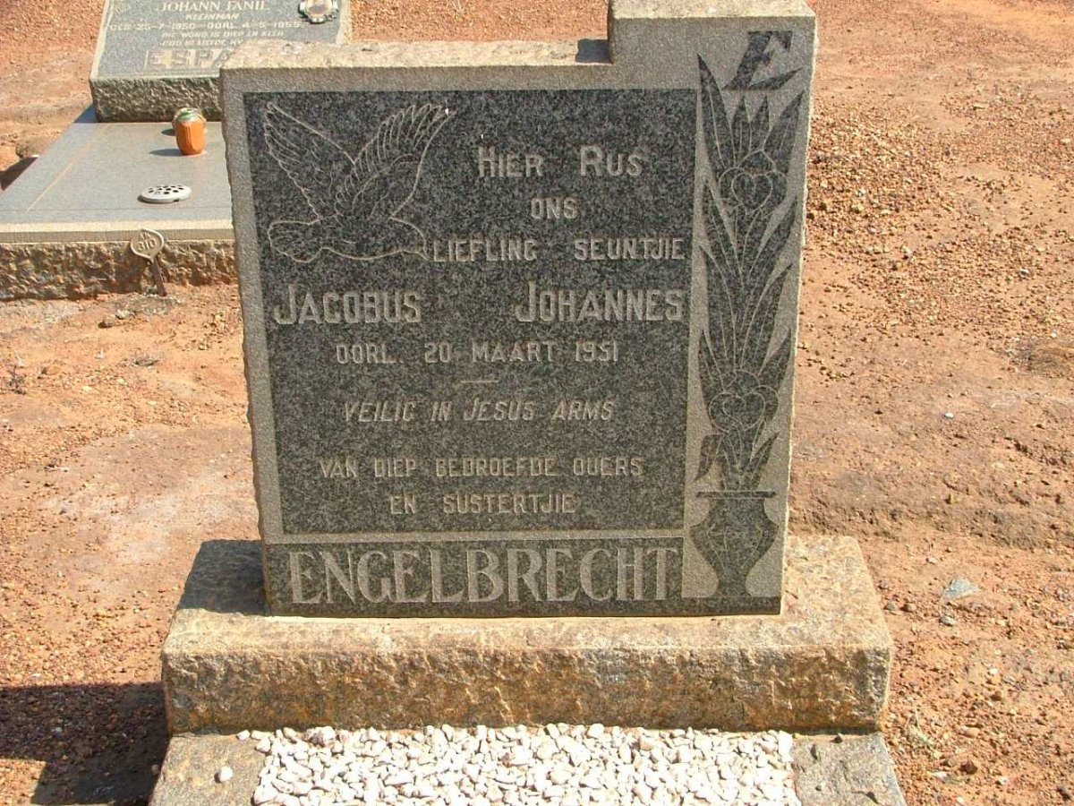 ENGELBRECHT Jacobus Johannes -1951