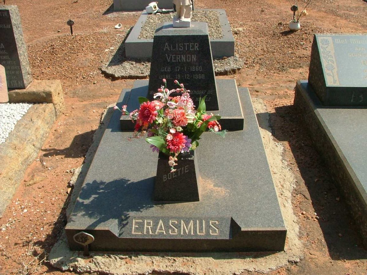 ERASMUS Alister Vernon 1960-1960