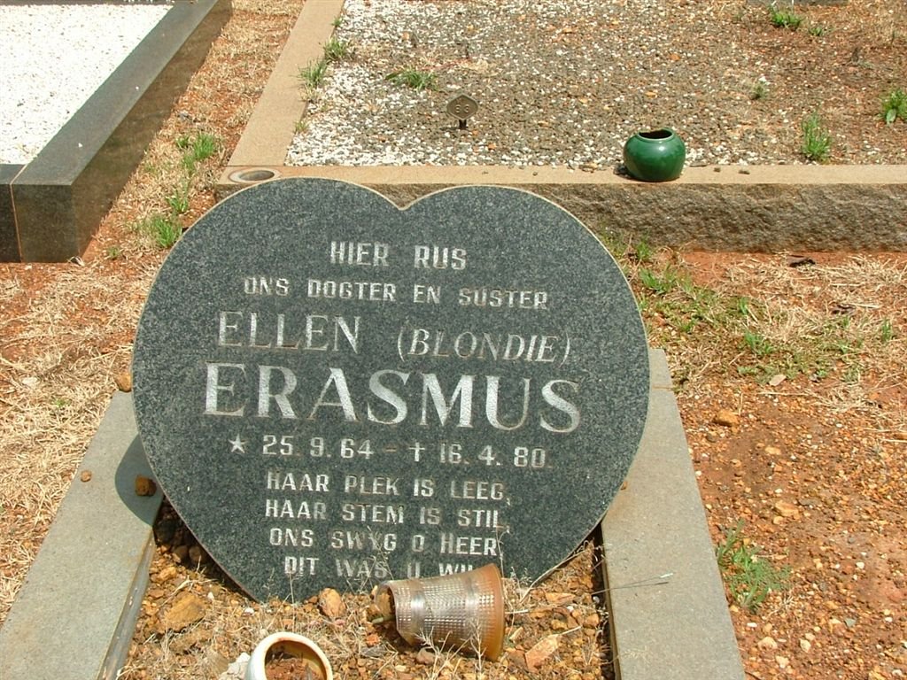 ERASMUS Ellen 1964-1980