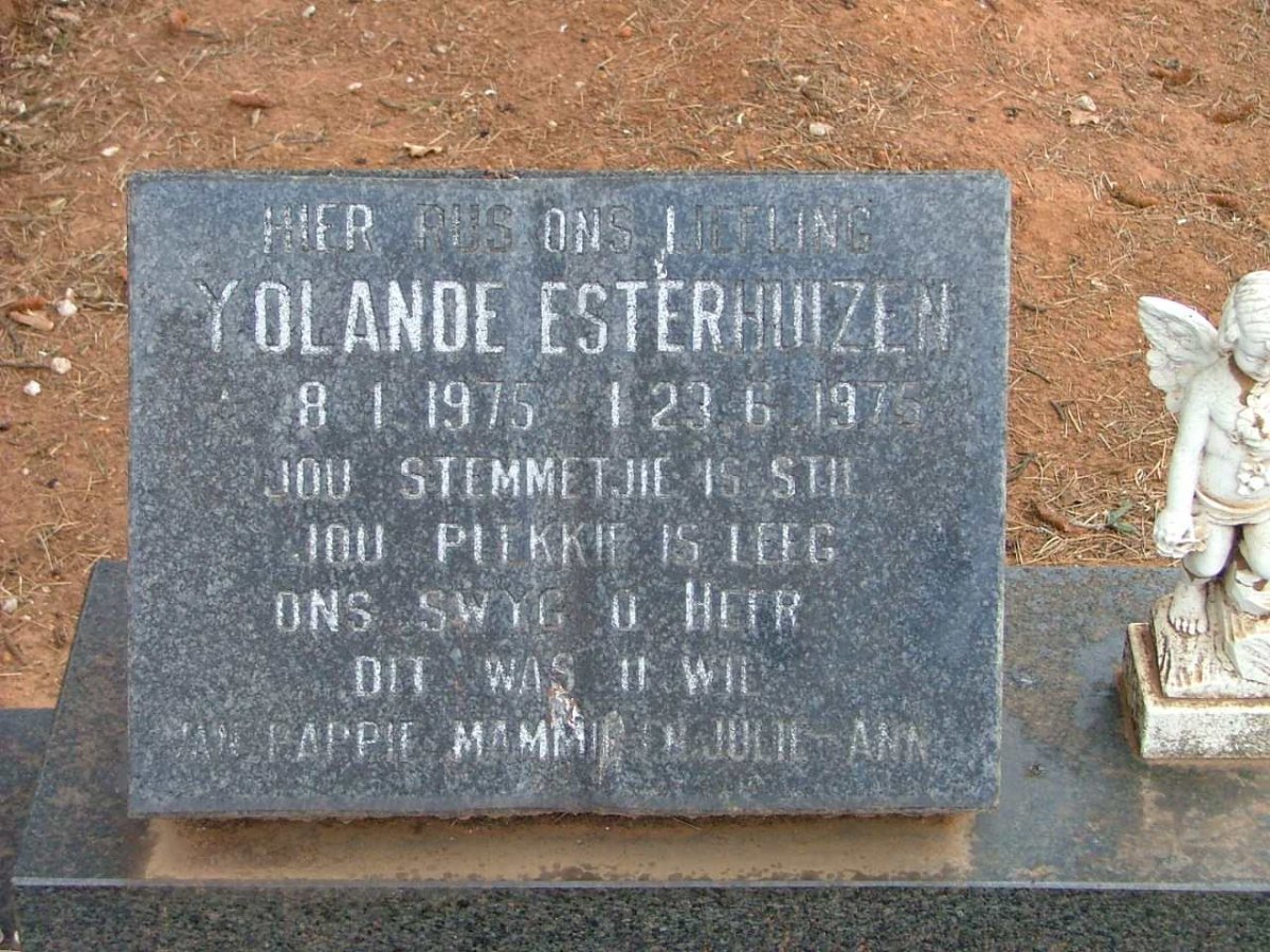 ESTERHUIZEN  Yolande 1975-1975