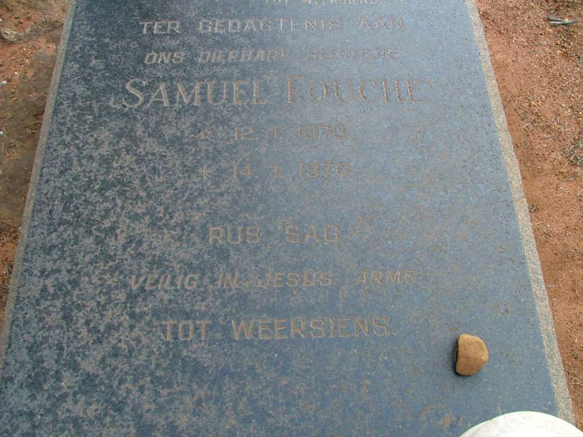 FOUCHE Samuel 1970-1970