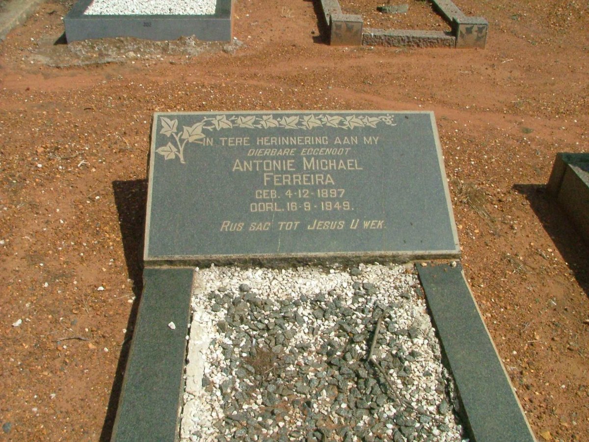 FERREIRA Antonie Michael 1897-1949