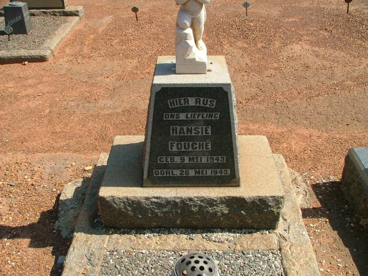 FOUCHE Hansie 1943-1943