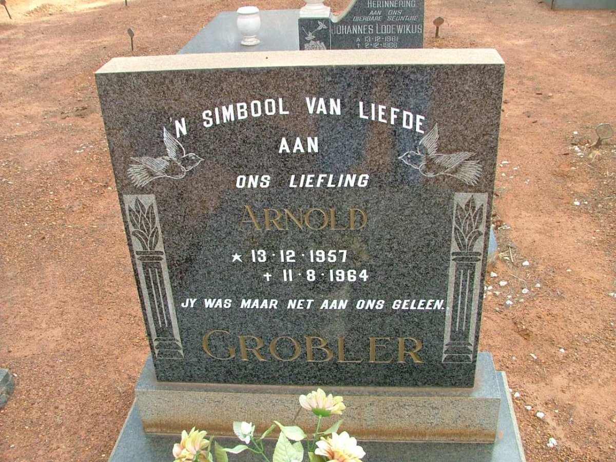 GROBLER Arnold 1957-1964