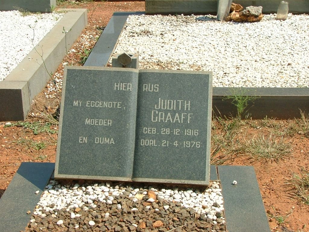 GRAAFF Judith 1916-1976