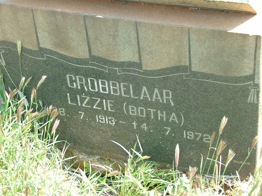GROBELAAR Lizzie nee BOTHA 1913-1972