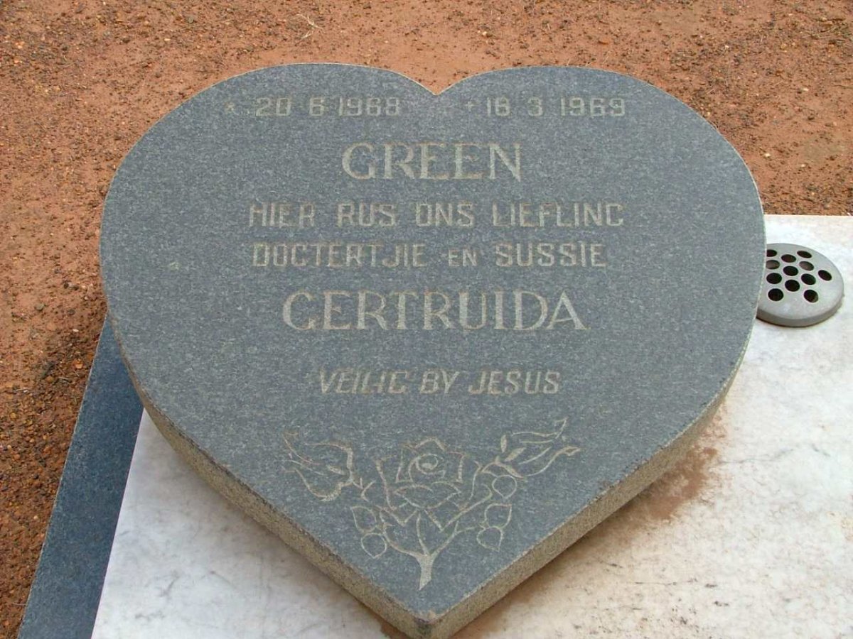 GREEN Gertuida 1969-1969