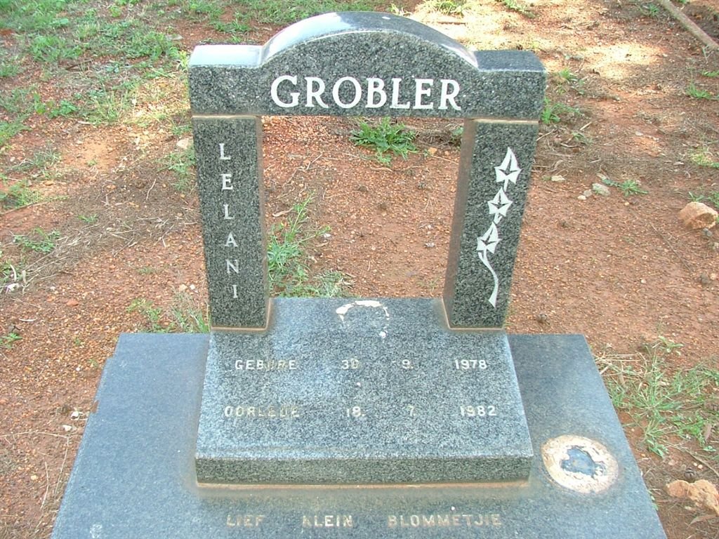 GROBLER Lelani 1978-1982