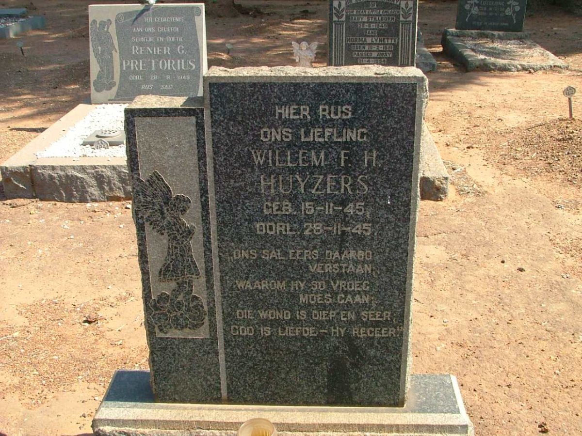HUYZERS Willem F. H. 1945-1945