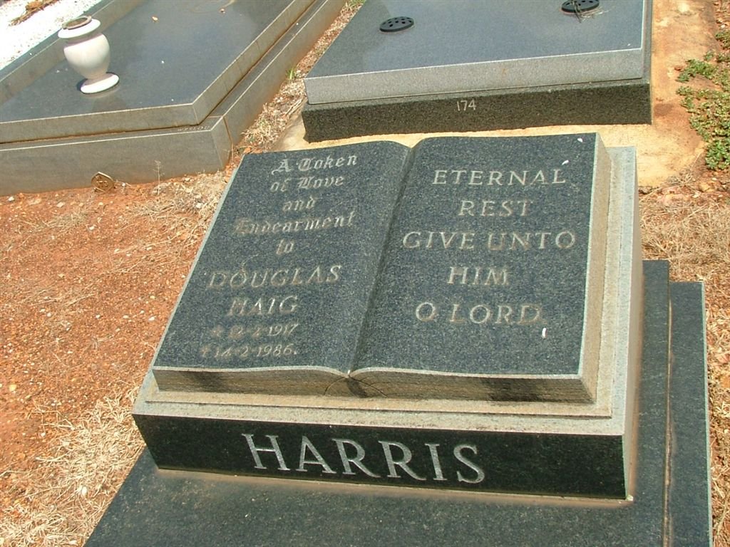 HARRIS Douglas Haig 1917-1986