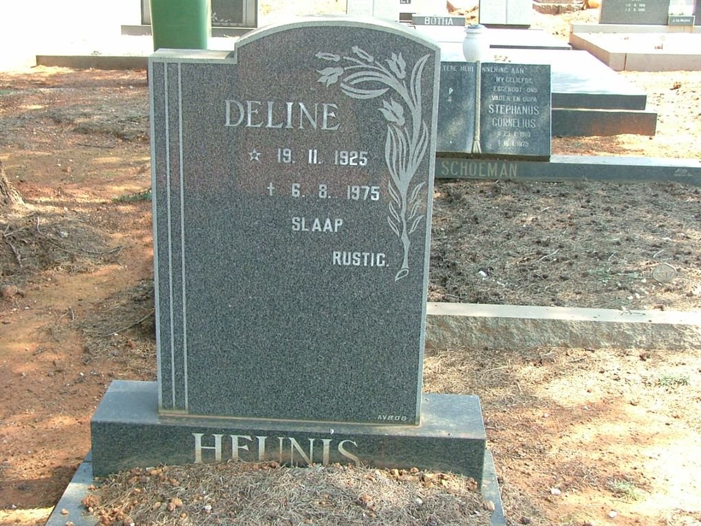 HEUNIS Deline 1925-1975