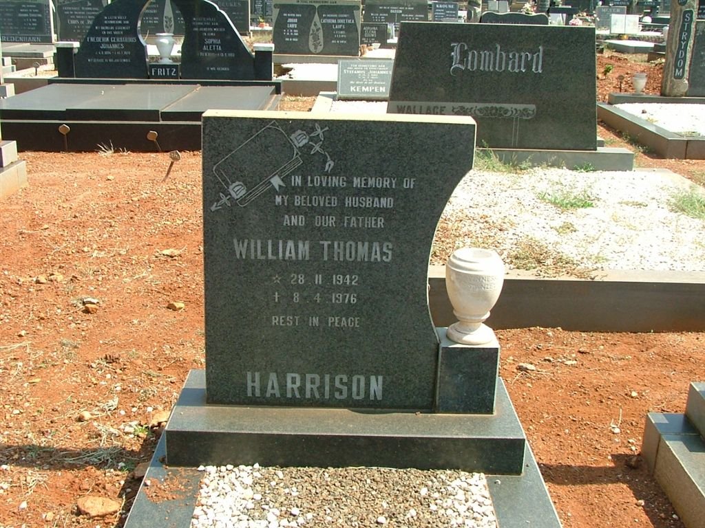 HARRISON William Thomas 1942-1976