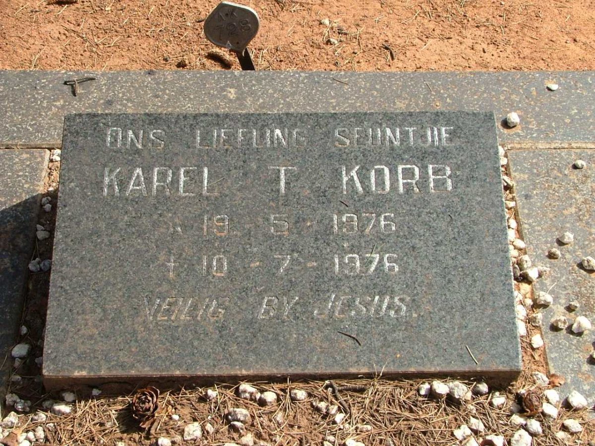 KORB Karel T. 1976-1976