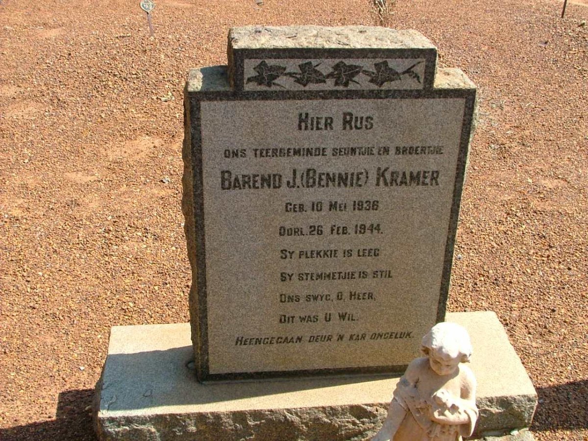KRAMER Barend J. 1936-1944