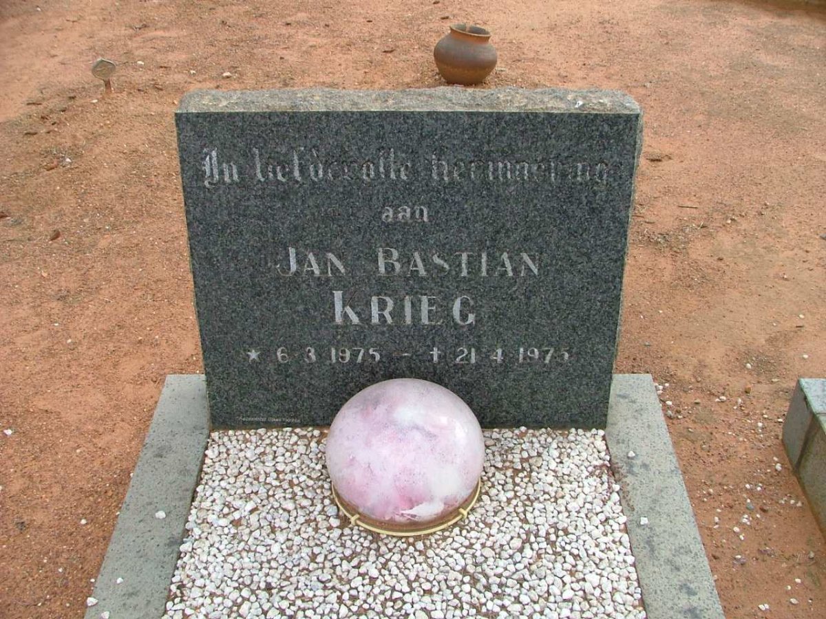KREIG Jan Bastian 1975-1975