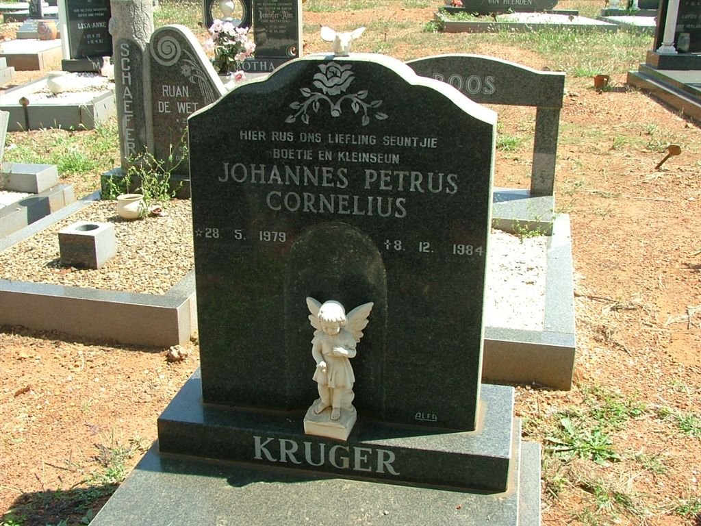 KRUGER Johannes Petrus Cornelius 1979-1984
