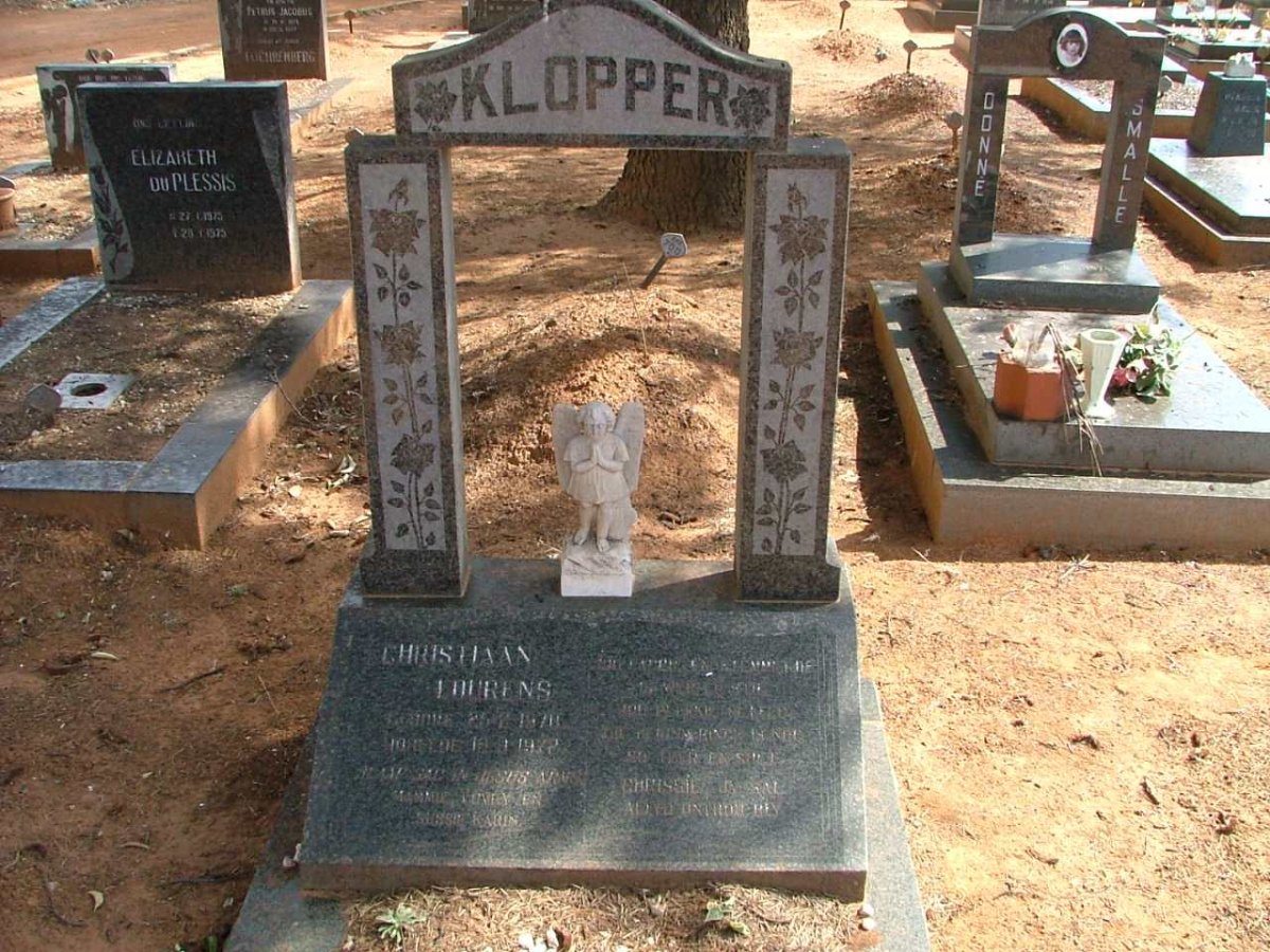 KLOPPER Christiaan Lourens 1970-1972