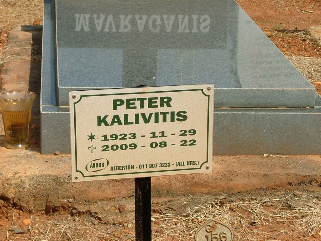 KALIVITIS 1923-2009