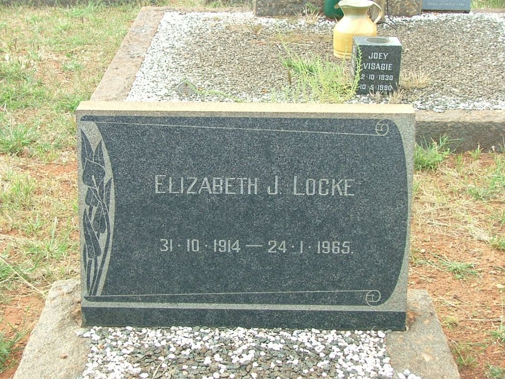 LOCKE Elizabeth J. 1914-1965
