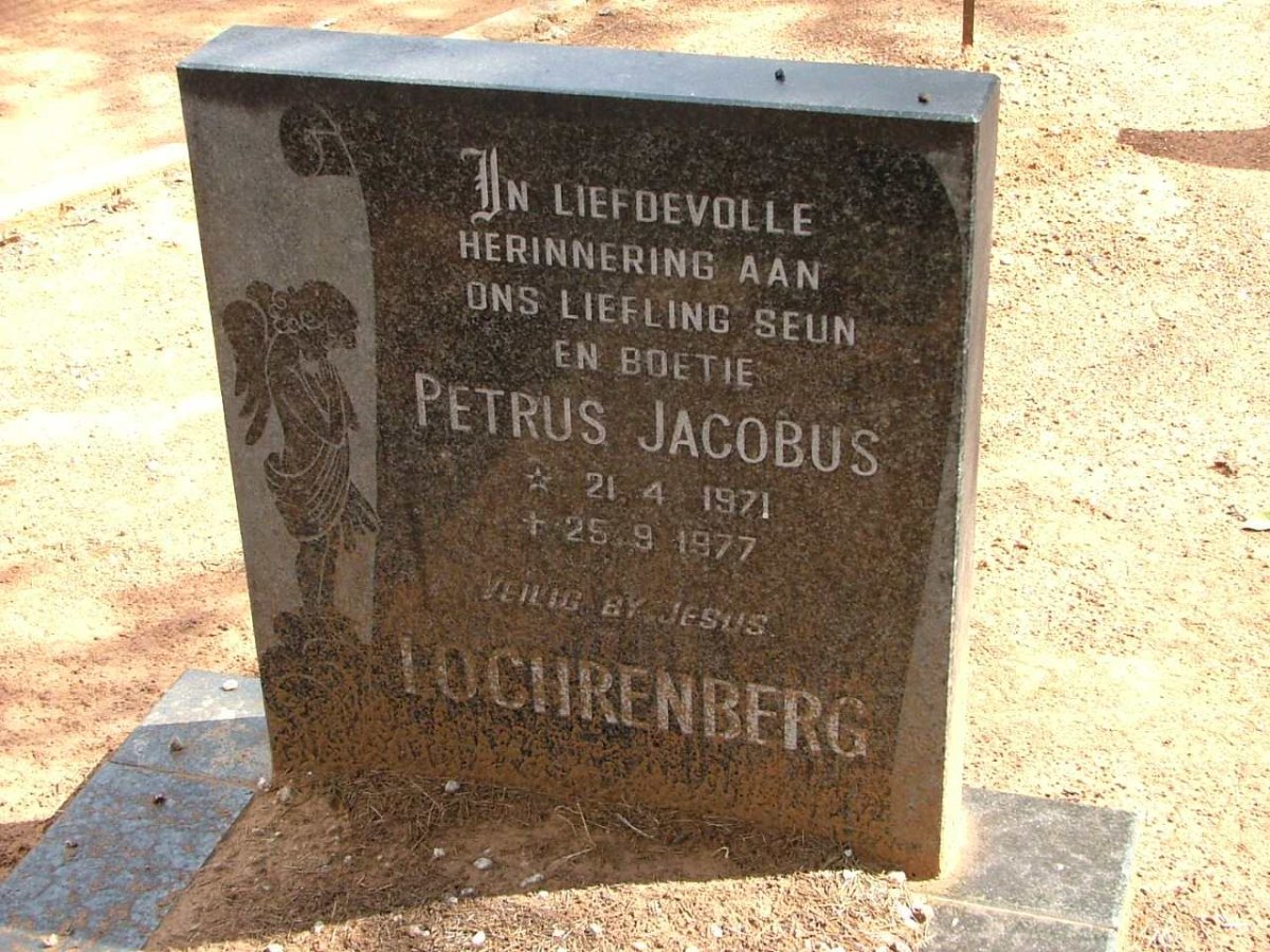 LOCHRENBERG Petrus Jacobus 1971-1977