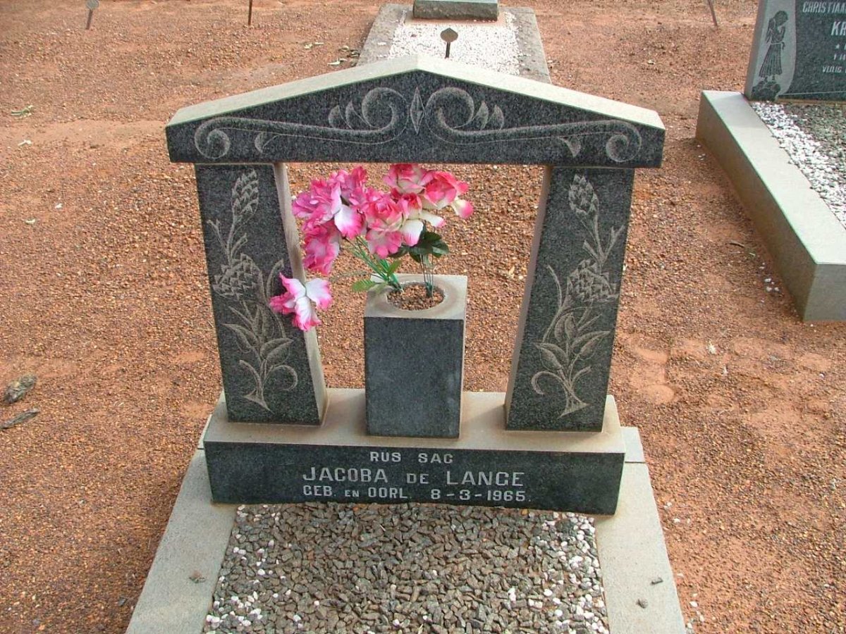 LANGE Jacoba, de 1965-1965
