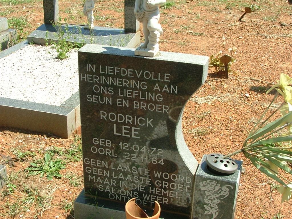 LEE Rodrick 1972-1984