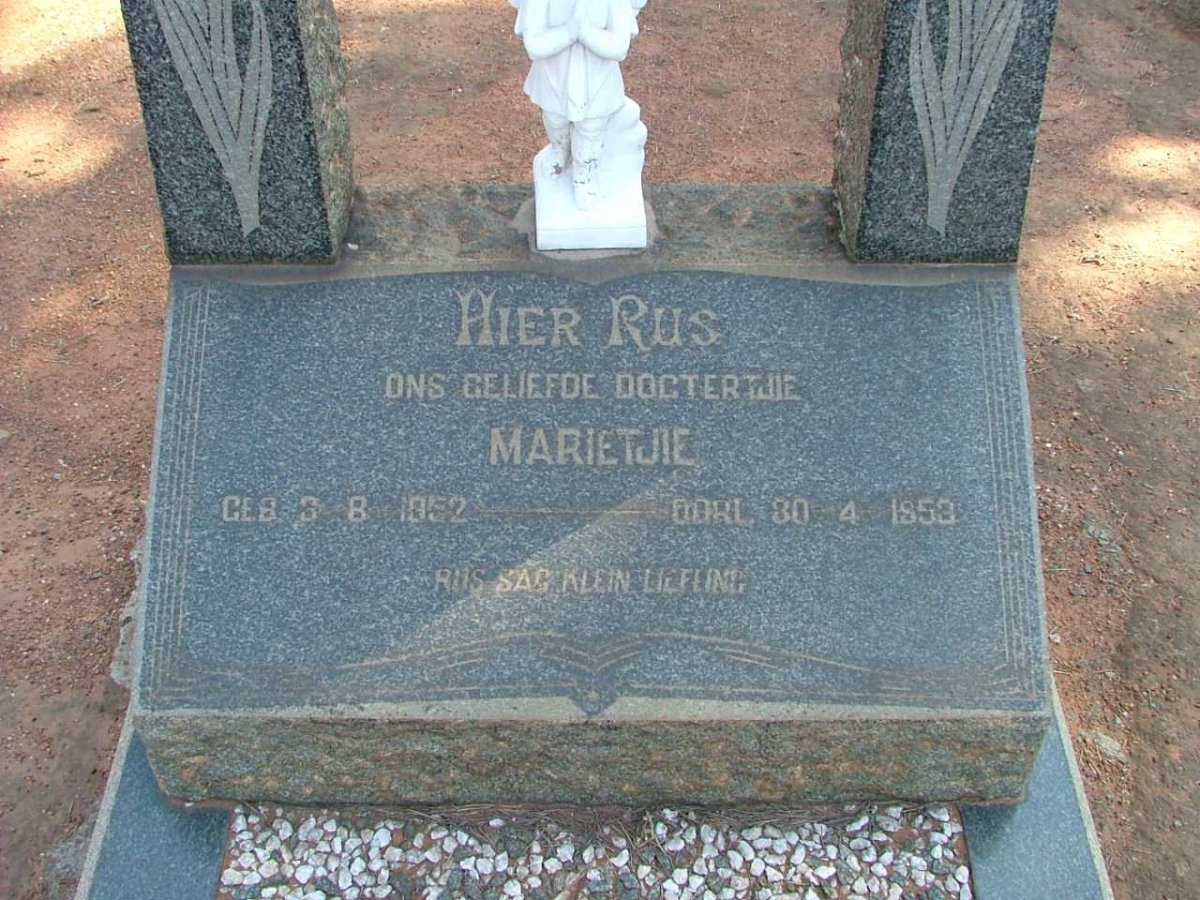 LABUSCHAGNE Marietjie 1952-1953