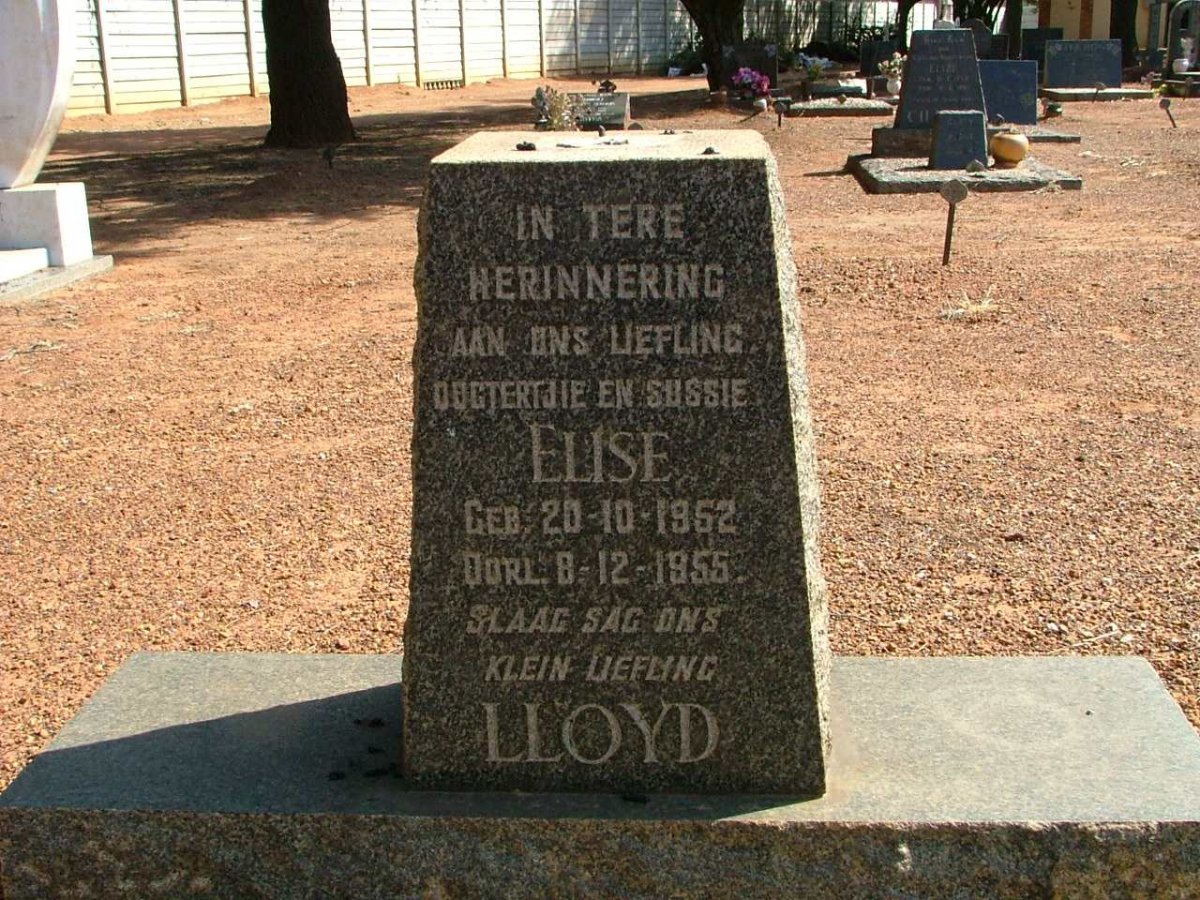 LLOYD Elise 1952-1955