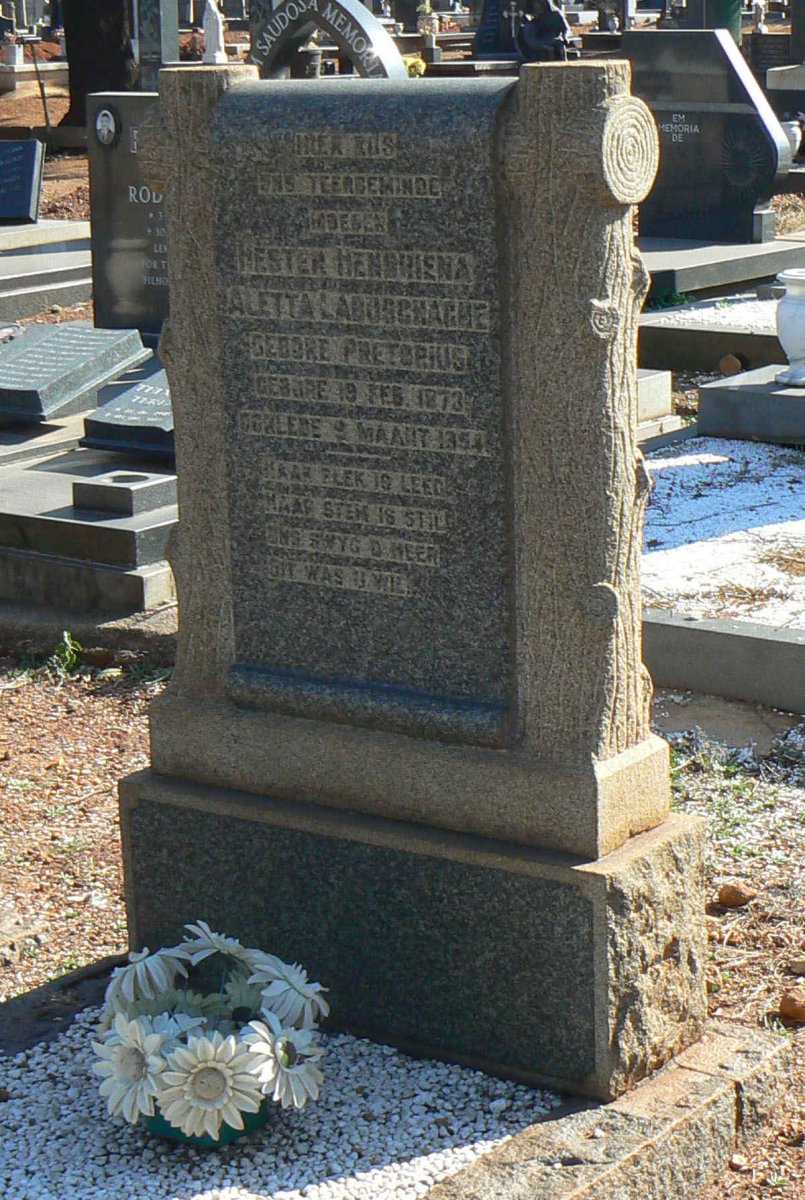 LABUSCHAGNE Hester Hendriena nee PRETORIUS 1873-1954