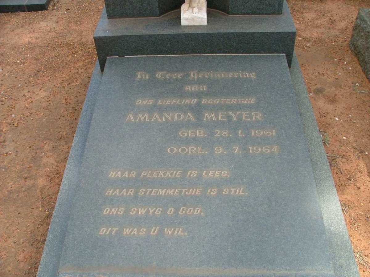 MEYER Amanda 1961-1964