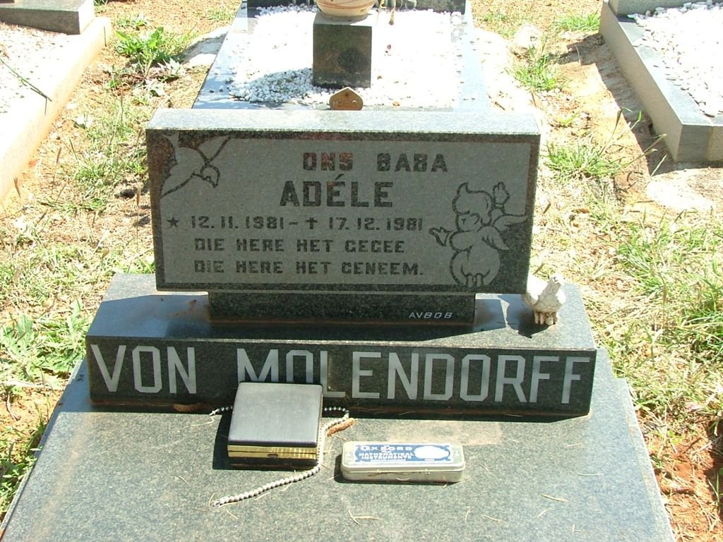 MOLENDORF Adéle 1981-1981